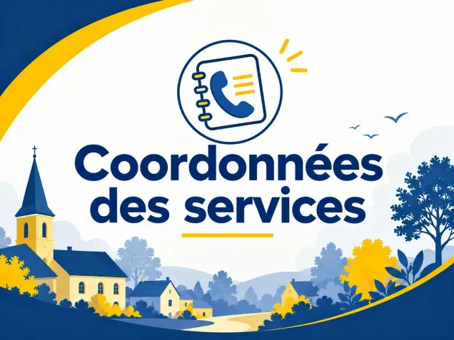 Coordonnées des services